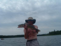 Wes with a 29 inch walleye